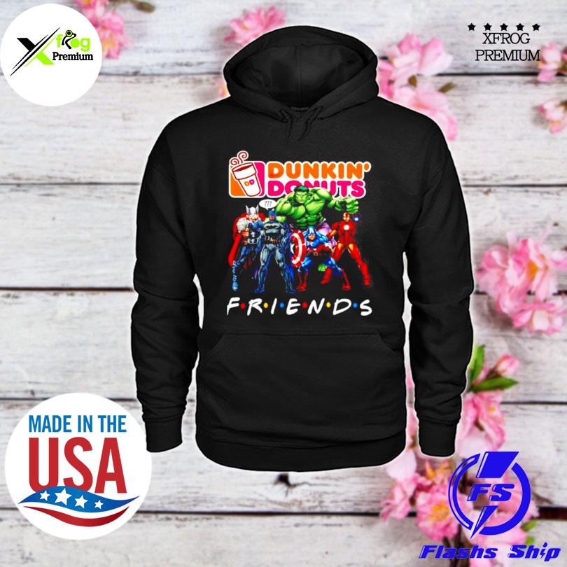 Avengers dunkin donuts friends s hoodie