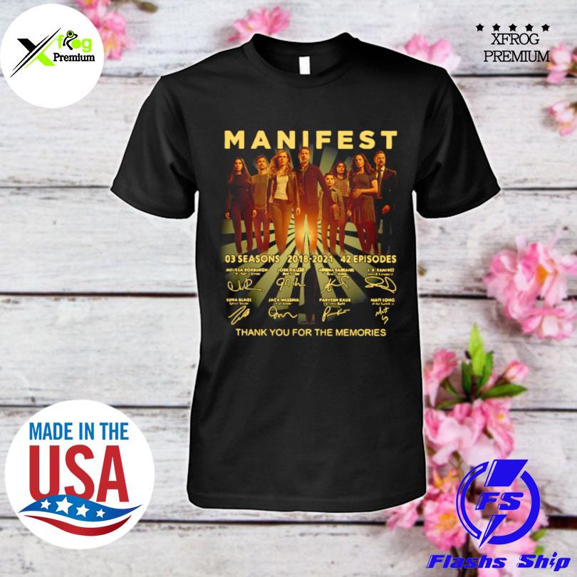 Manifest 03 seasons 2018 2021 42 episodes signature shirt
