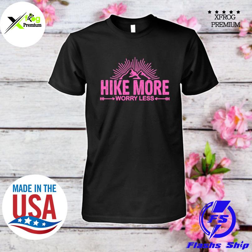 Mad Over Shirts Hike More Worry Less Unisex Premium Tank Top Mad Over Shirts Hike More Worry Less Unisex Premium Tank Top