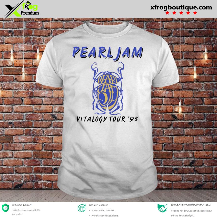 Russell Westbrook Pearl Jam Vitalogy tour 95 shirt - Kingteeshop