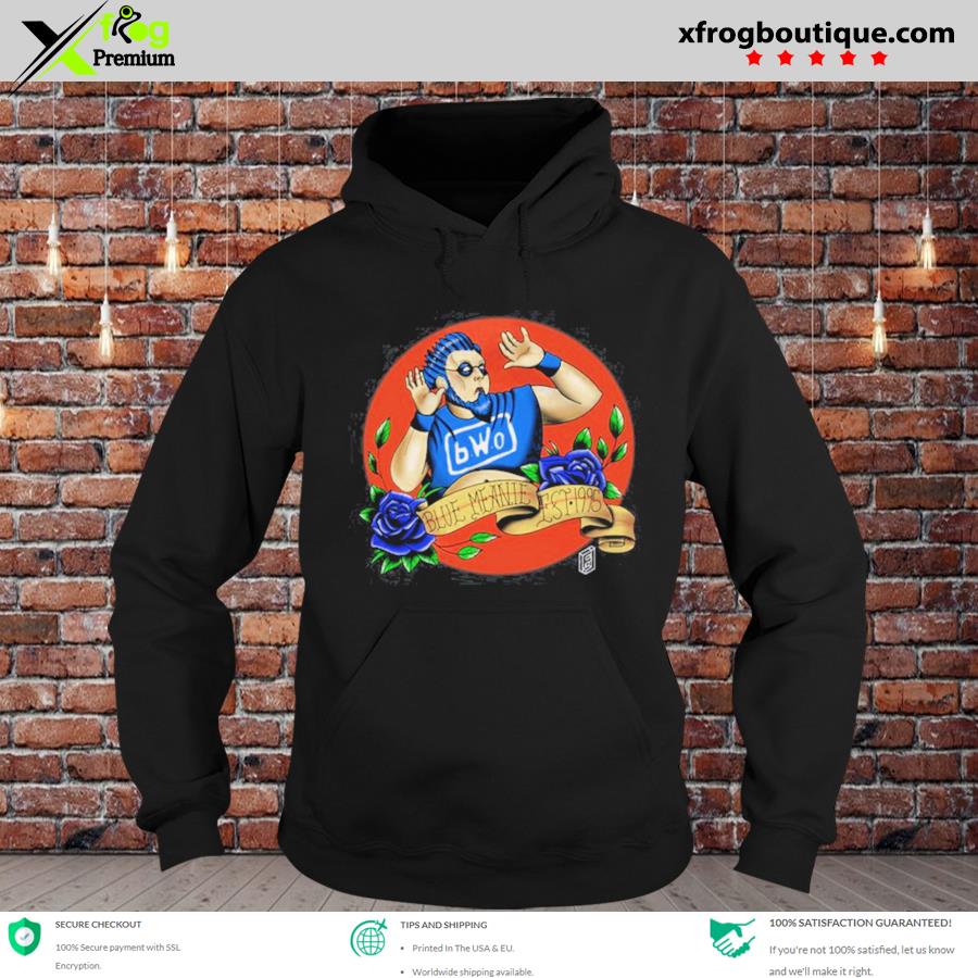 original blue meanie traditional tattoo style shirt hoodie