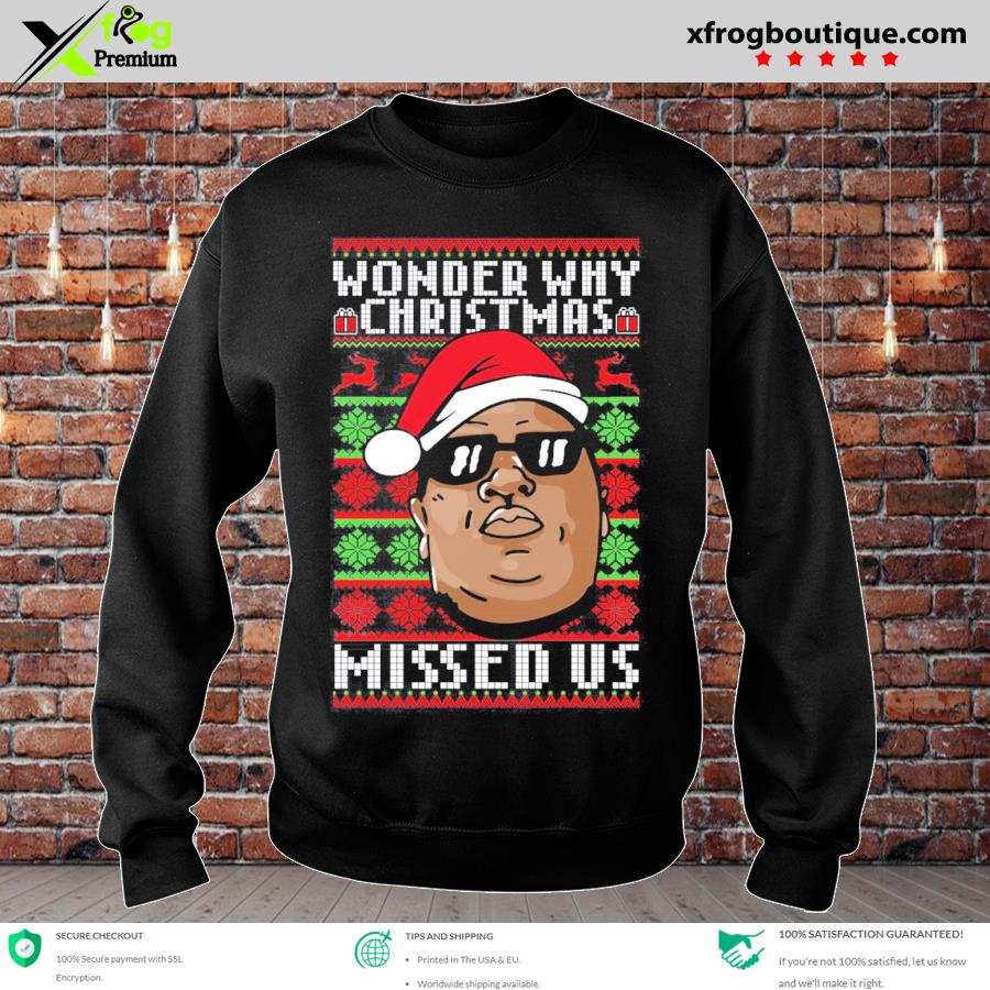 notorious big christmas sweater