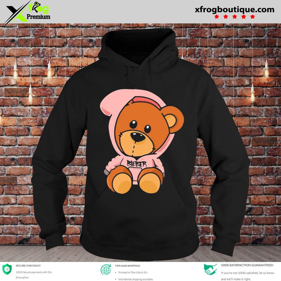 shirt justin bieber bear hoodie