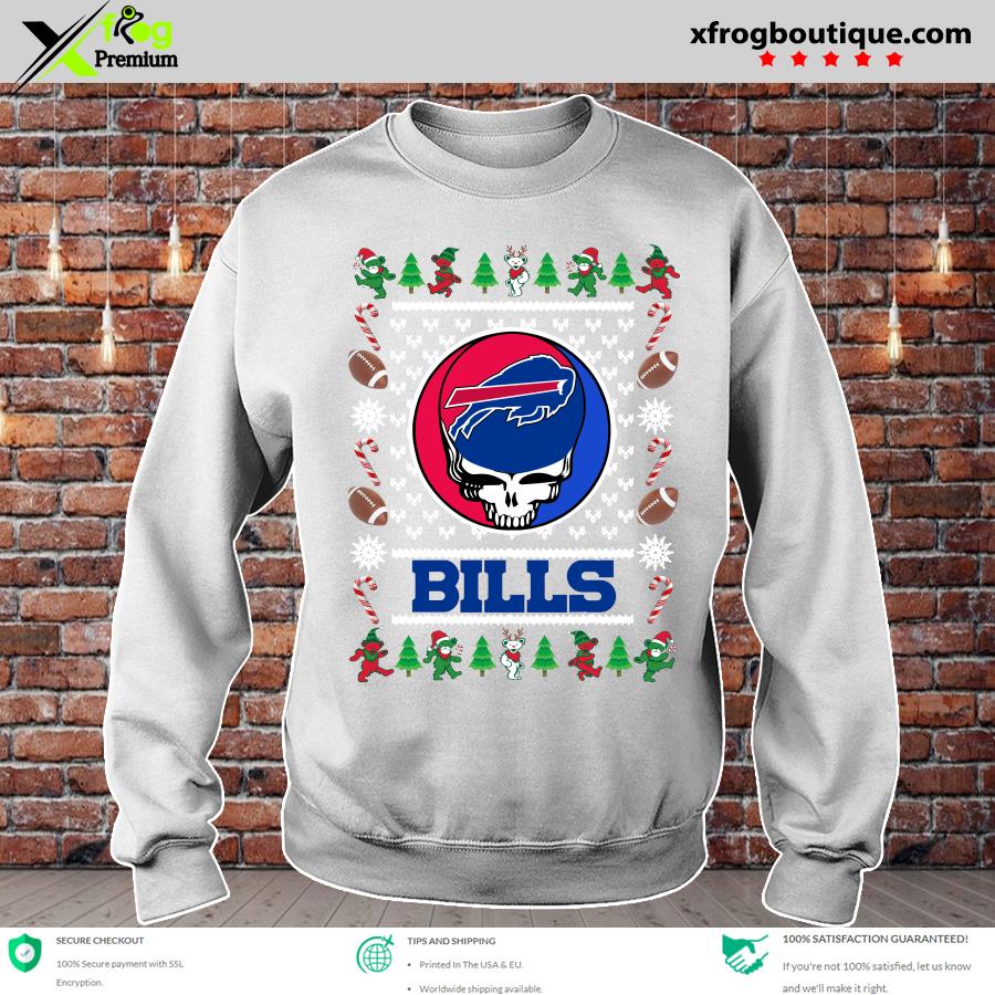 Funny Grateful Dead Buffalo Bills Shirt,Sweater, Hoodie, And Long