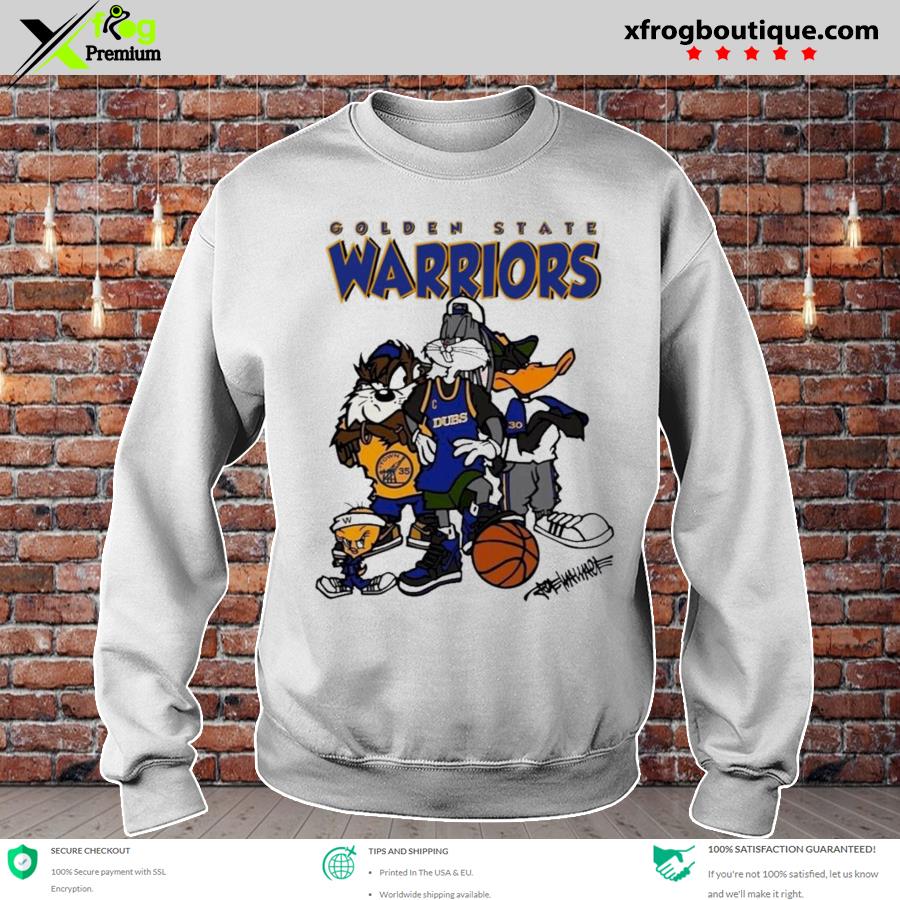 Golden state warriors x looney tunes NBA space jam mcgee Lakers finals shirt,  hoodie, sweater, long sleeve and tank top