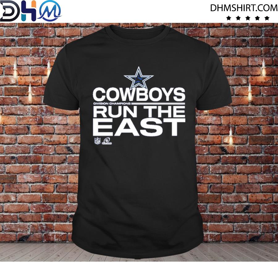 Dallas Cowboys Run The East NFC Division Champions T-Shirt