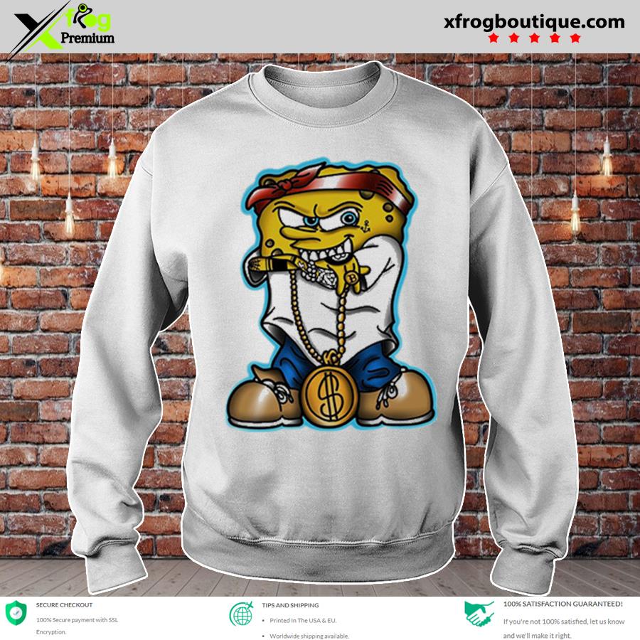 Hood spongebob online shirt