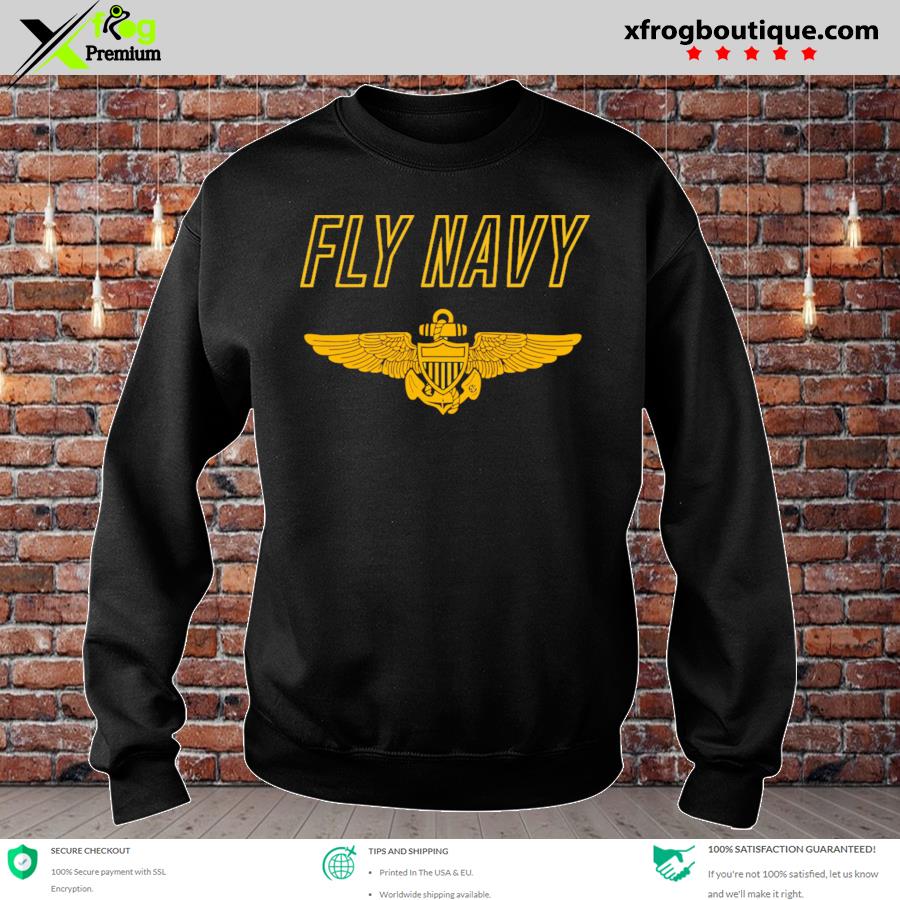 fly navy sweatshirt