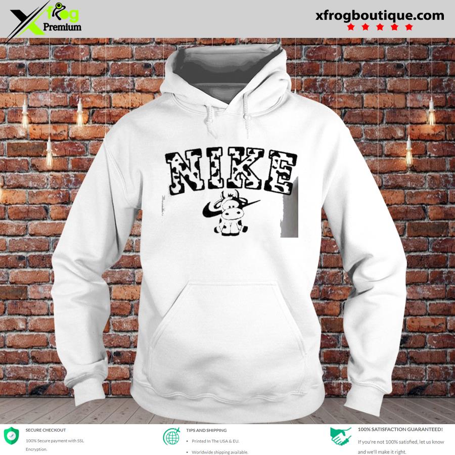 nike cow sweater