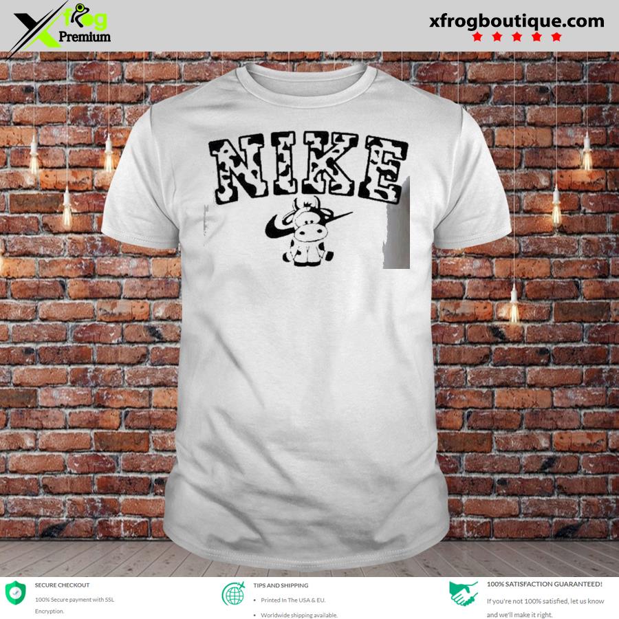 nike cow sweater