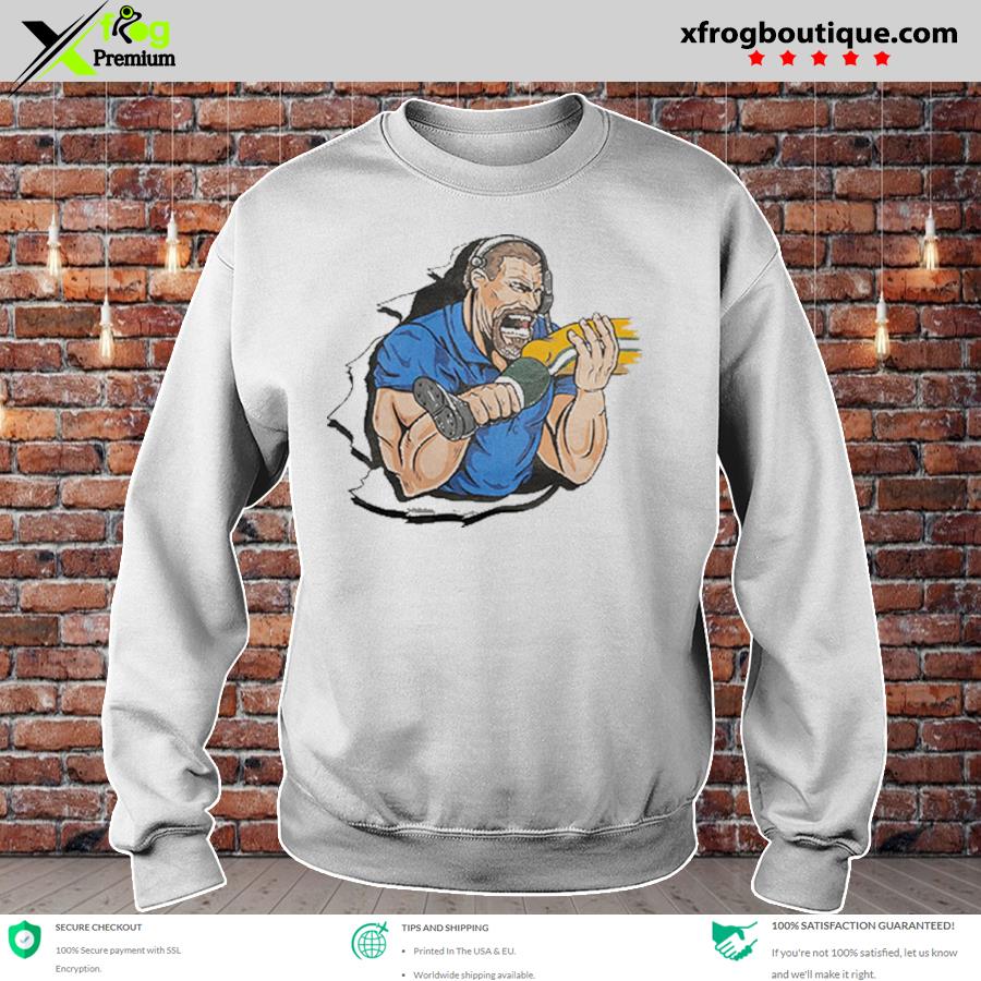 Dan campbell biting kneecaps shirt, hoodie, sweater, long sleeve and tank  top