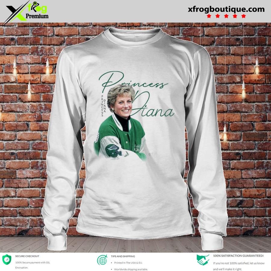 Princess Diana Eagles Shirt Ryan Phillippe Princess Diana The Philadelphia Eagles  Jacket Active Shirt - Teechipus