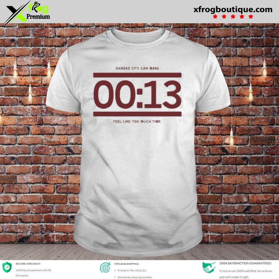 13 Seconds Can Make The Difference Kansas City Chiefs Shirt, hoodie,  sweater, long sleeve and tank top