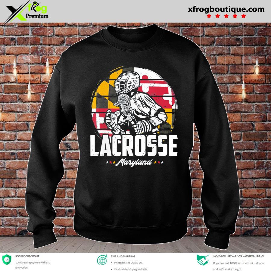 maryland lacrosse sweatshirt