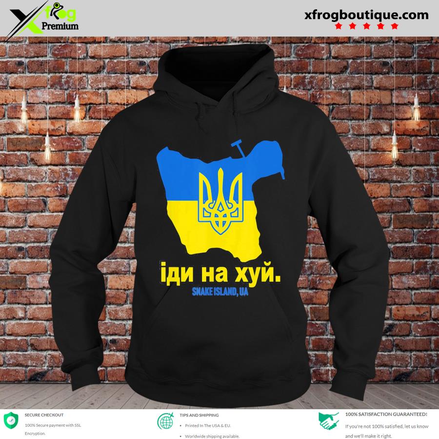 Top sNAKE ISLAND UKRAINE Go Fuck Yourself Solidarity Pro Ukrainian Peace Ukraine Shirt hoodie