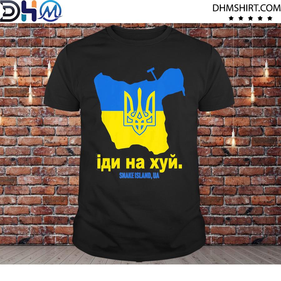 Top sNAKE ISLAND UKRAINE Go Fuck Yourself Solidarity Pro Ukrainian Peace Ukraine Shirt