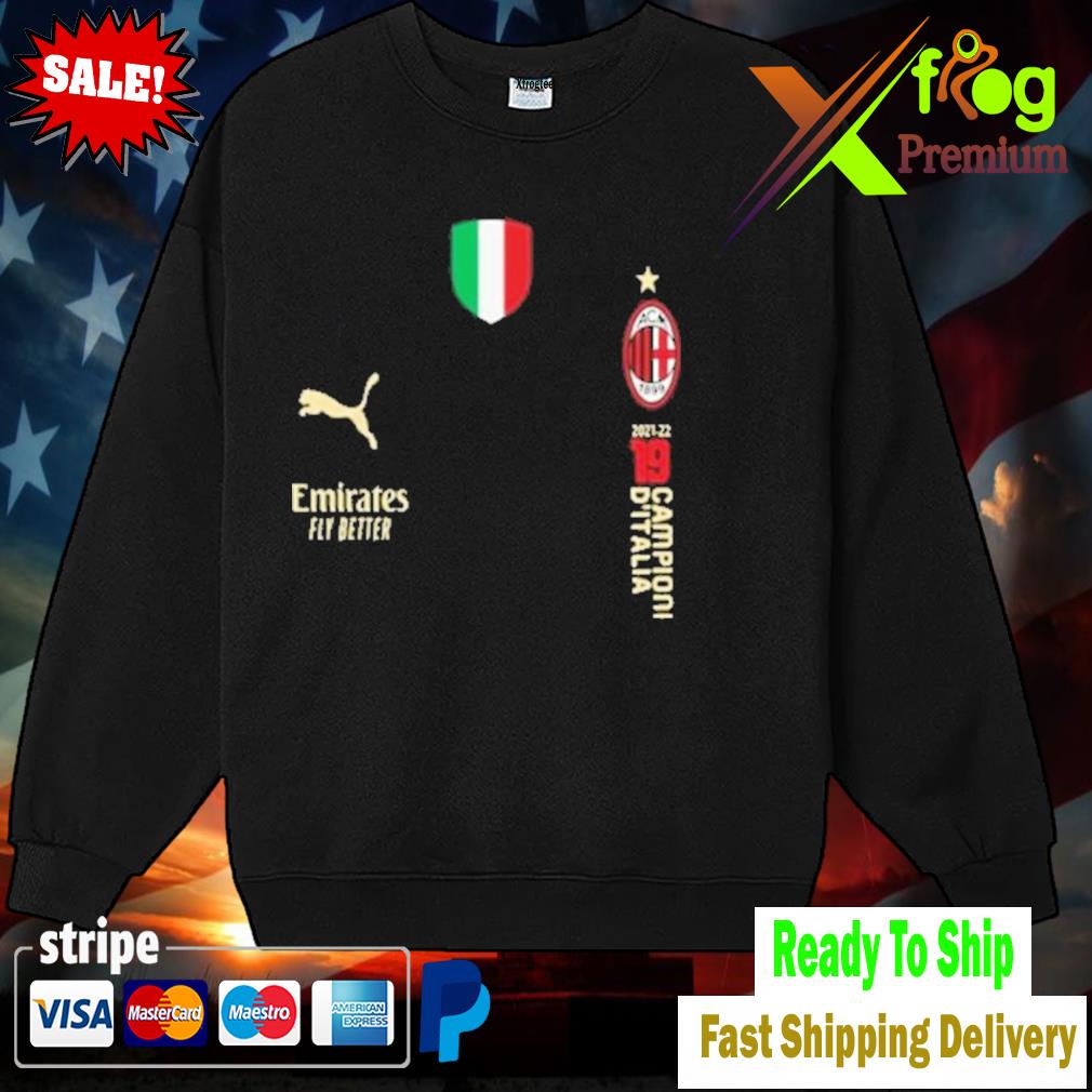 19 campionI d'italia ac milan store fikayo tomorI shirt, hoodie, sweater, long  sleeve and tank top