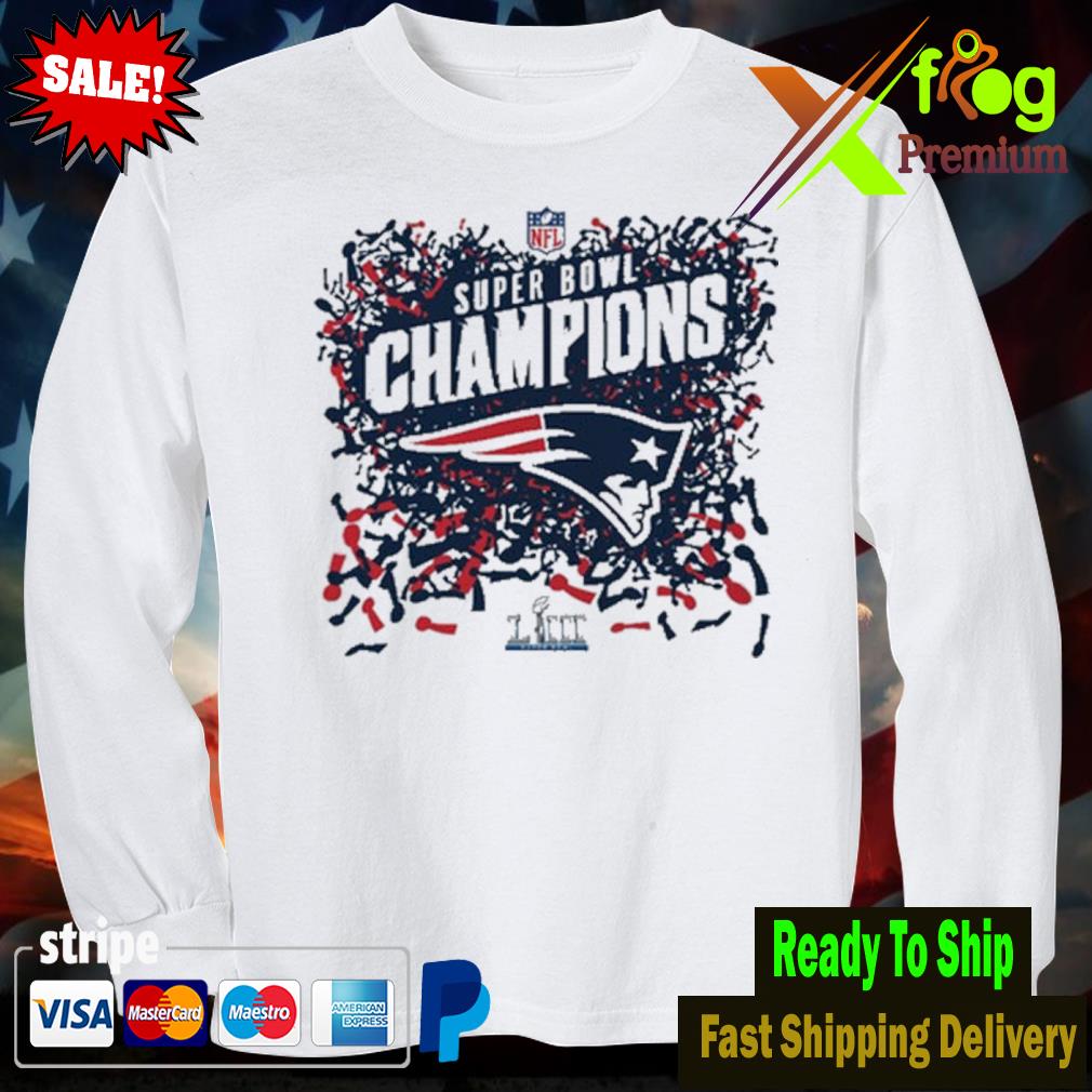 Nfl New England Patriots Super Bowl LIII Champions Shirt Mockup Xin So Cua Trung Da Duoc Anh Duc Fix Lai Ngon Nghe full mockup HR