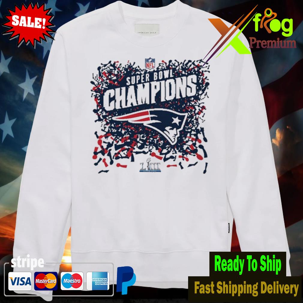 Nfl New England Patriots Super Bowl LIII Champions Shirt Swearter