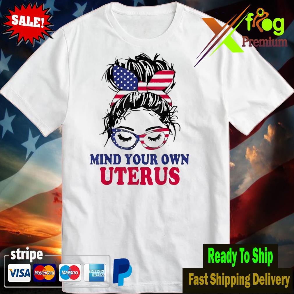 Pro choice mind your own uterus feminist women's rights tshirt