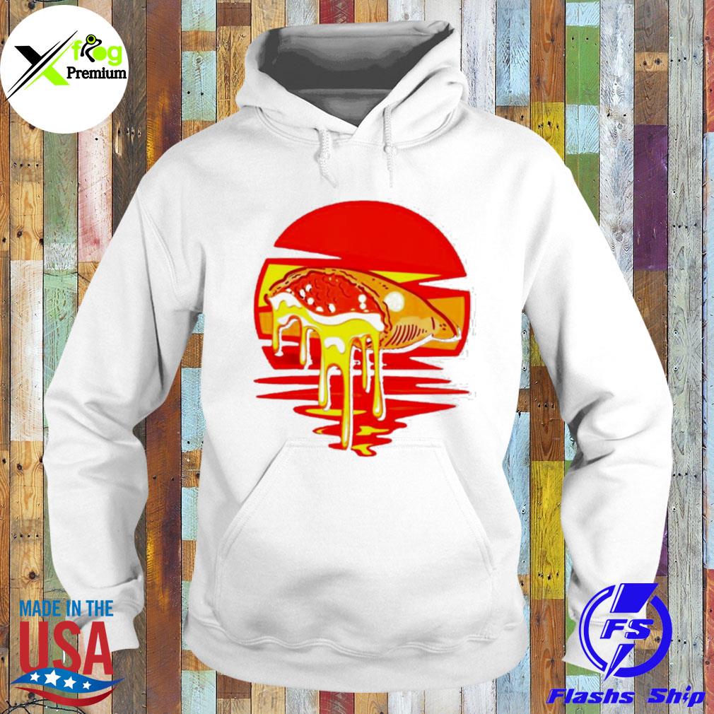 Calzone cheese dripping pizza s Hoodie