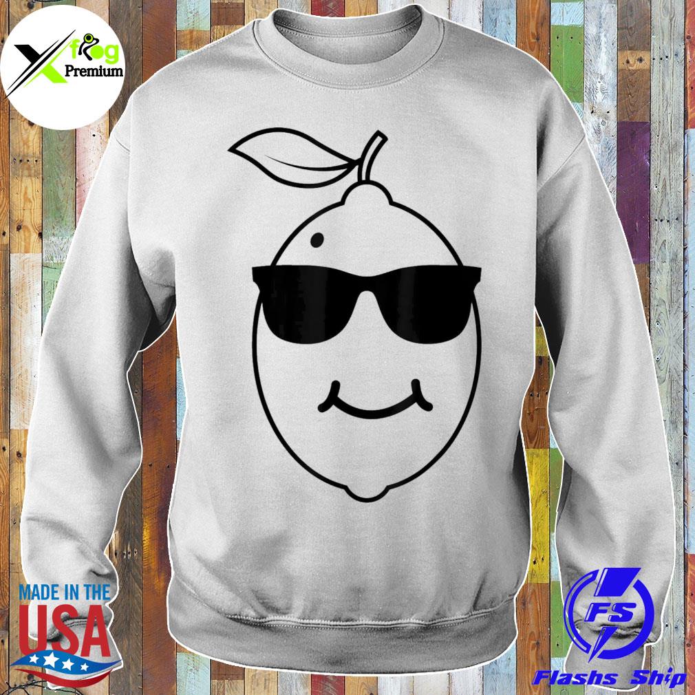 Smiling lemon with sunglasses s Sweater