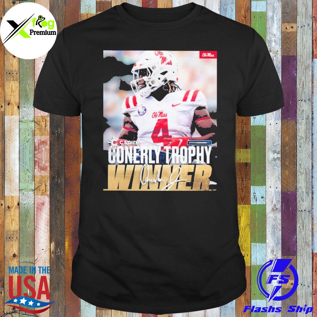 Conerly trophy winner quinshon judkins shirt