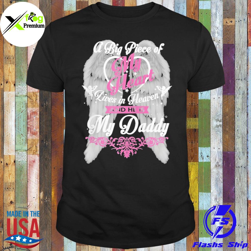 Daddy memorial day my guardian angel is dad in heaven shirt