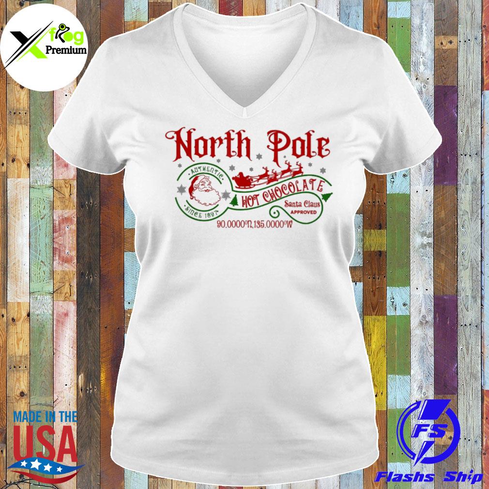 North pole brewing co Christmas spirits merry Christmas s Ladies Tee