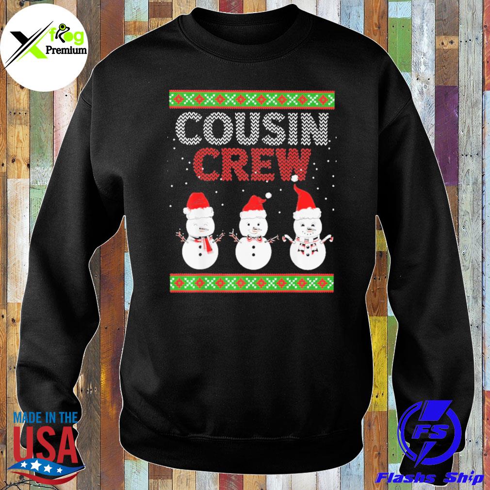Snowman cousin crew Christmas s Sweater
