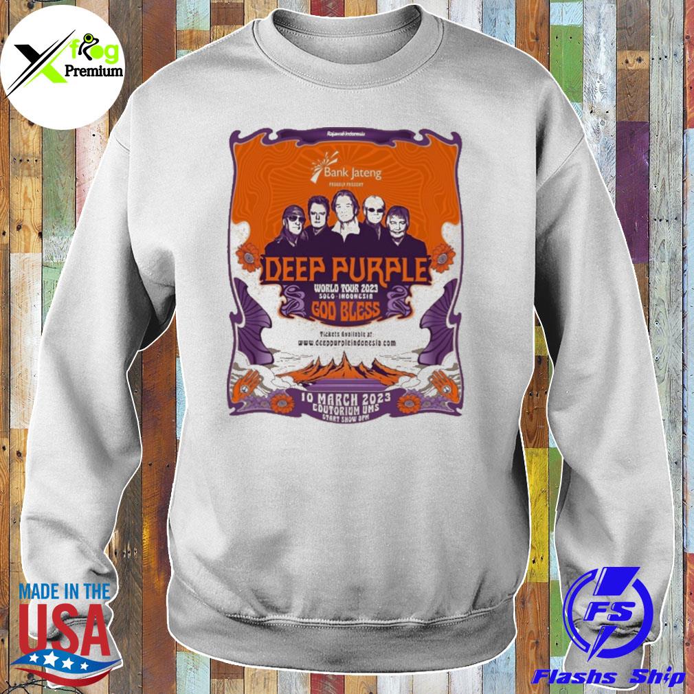 Deep purple world tour 2023 solo Indonesia god bless s Sweater