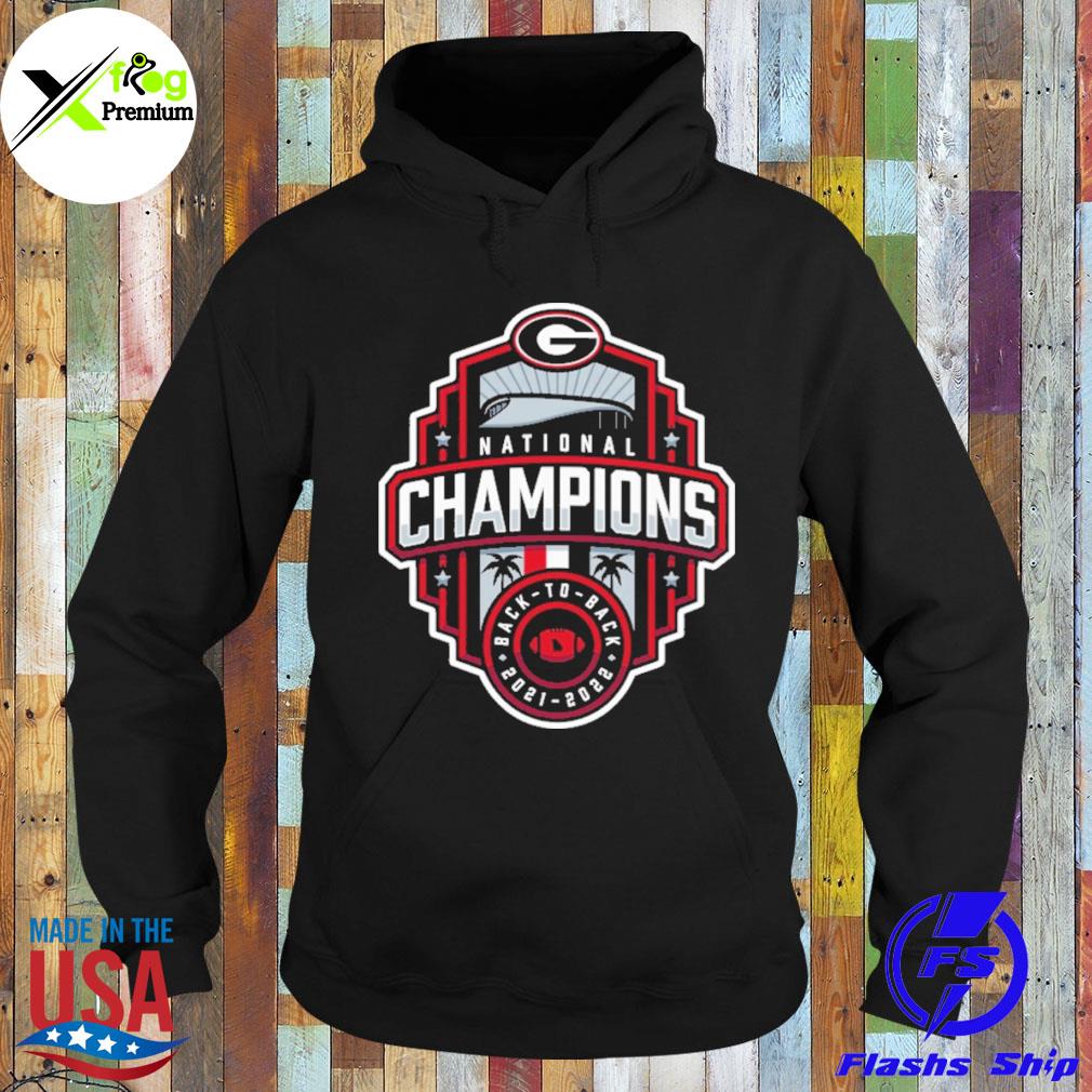 Georgia Bulldogs Football national champions logo s Hoodie