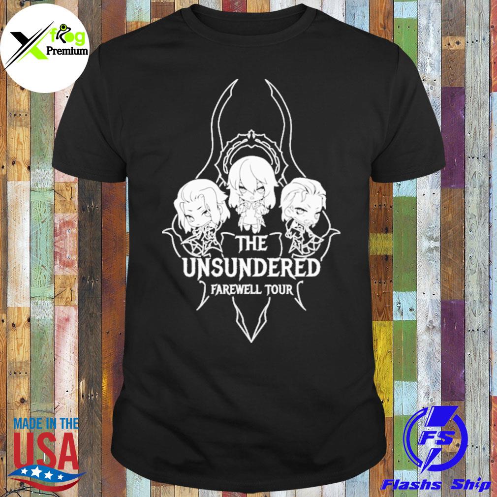 The unsundered farewell tour shirt