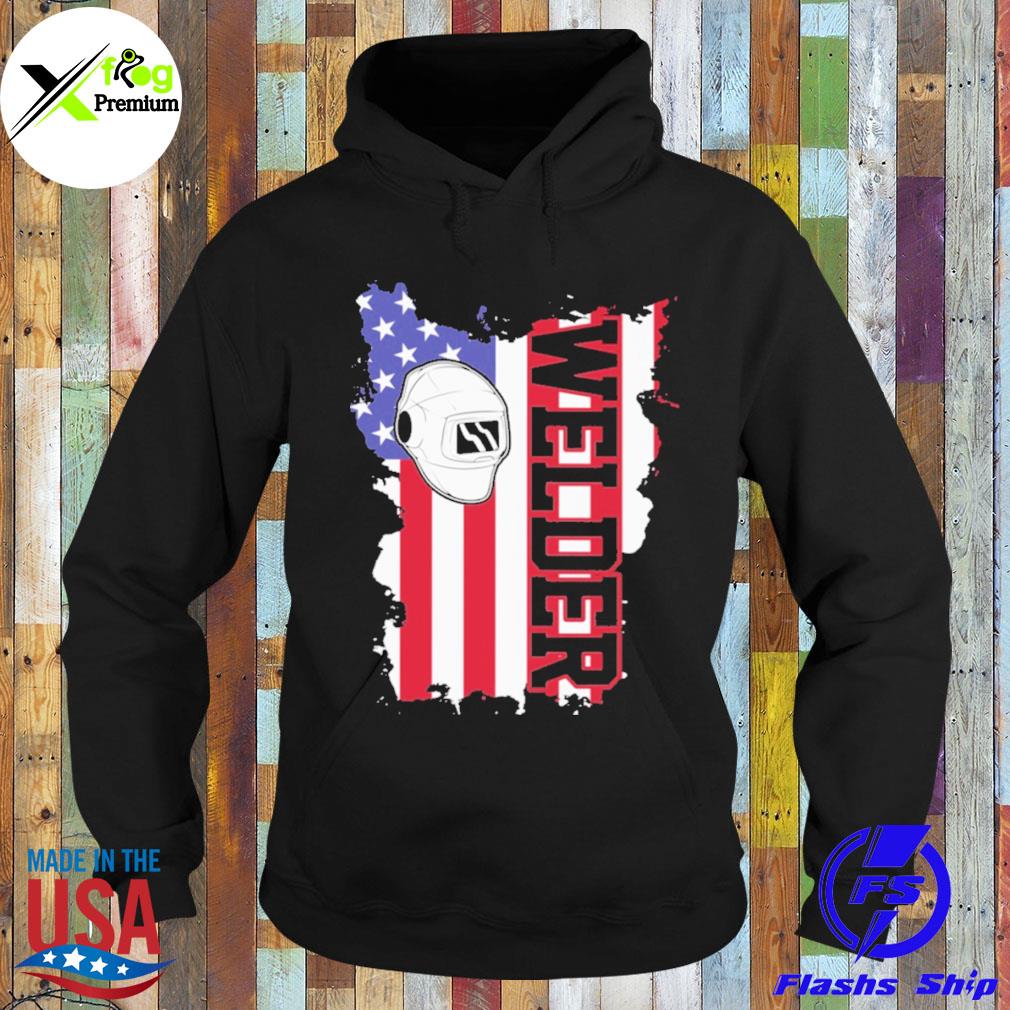 Welding usa flag s Hoodie