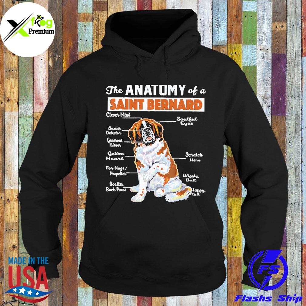 The anatomy of a saint bernard st bernard s Hoodie