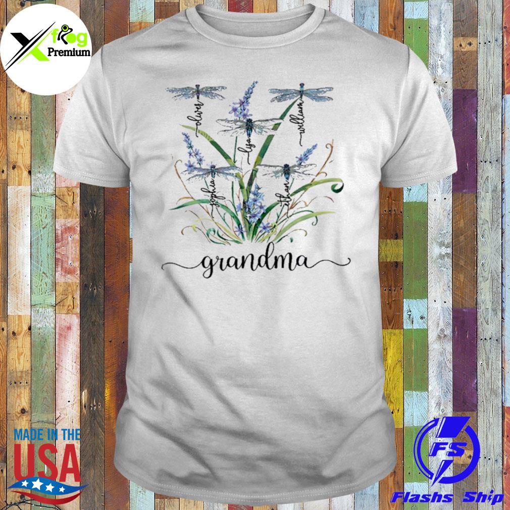 Dragonflies grandma shirt