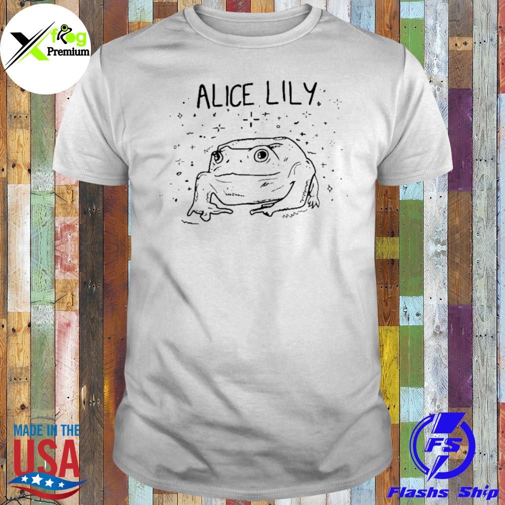 Frog alice lily shirt