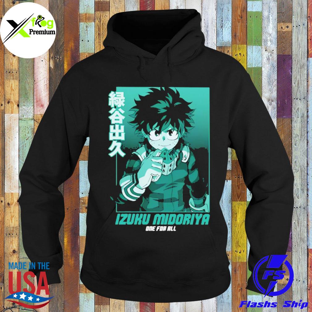 My hero academia izuku midoriya one for all s Hoodie