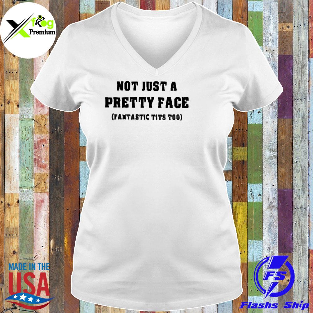 Not just a pretty face fantastic tits too s Ladies Tee