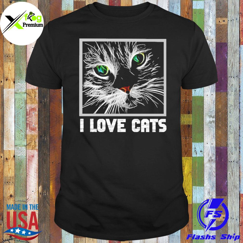 I love cats shirt