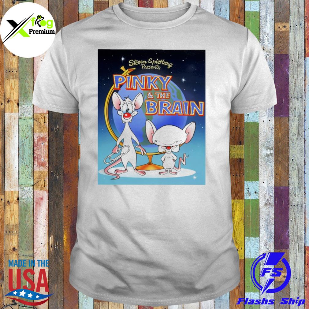 Steven spielberg presents pinky and the brain shirt