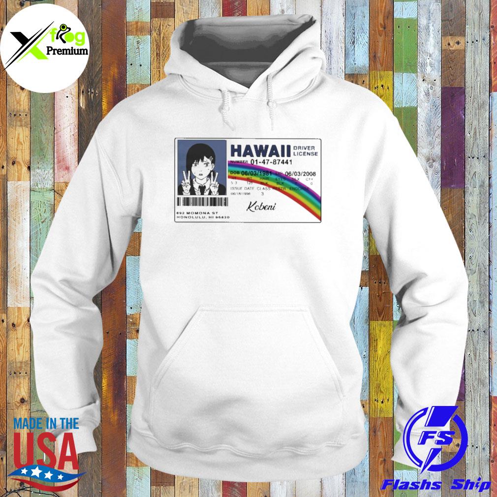 Higashiyama kobenI hawaiI driver license koberI s Hoodie