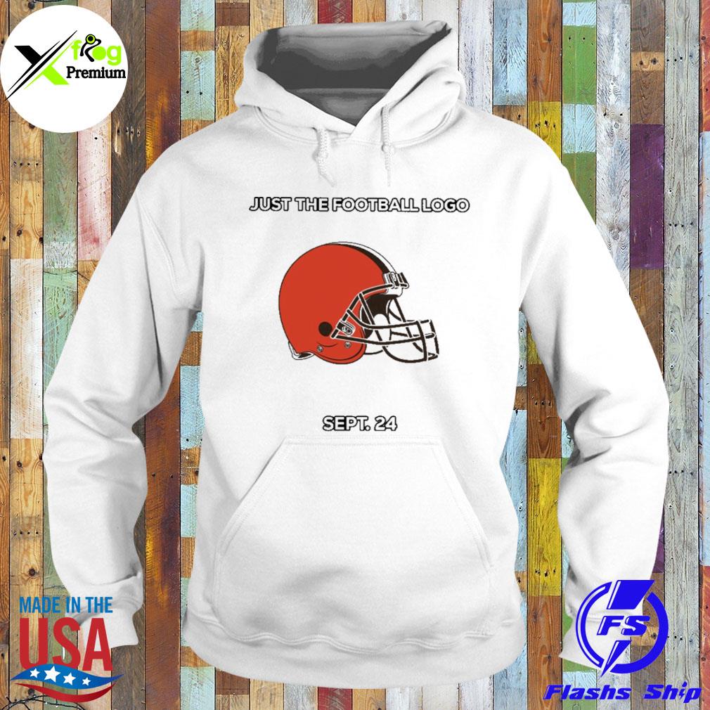 Just the Football logo sept 24 s Hoodie