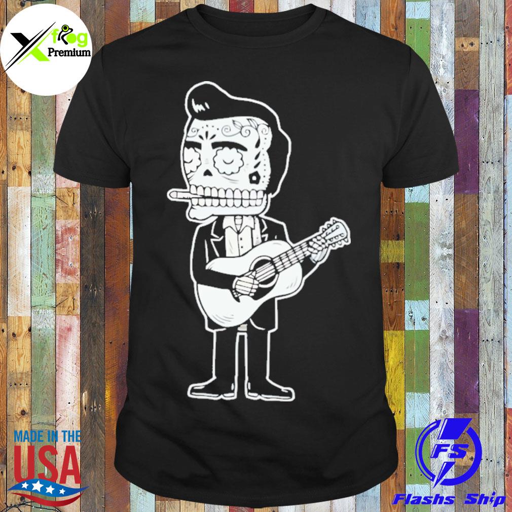 Stephen king johnny cash calavera gocco shirt