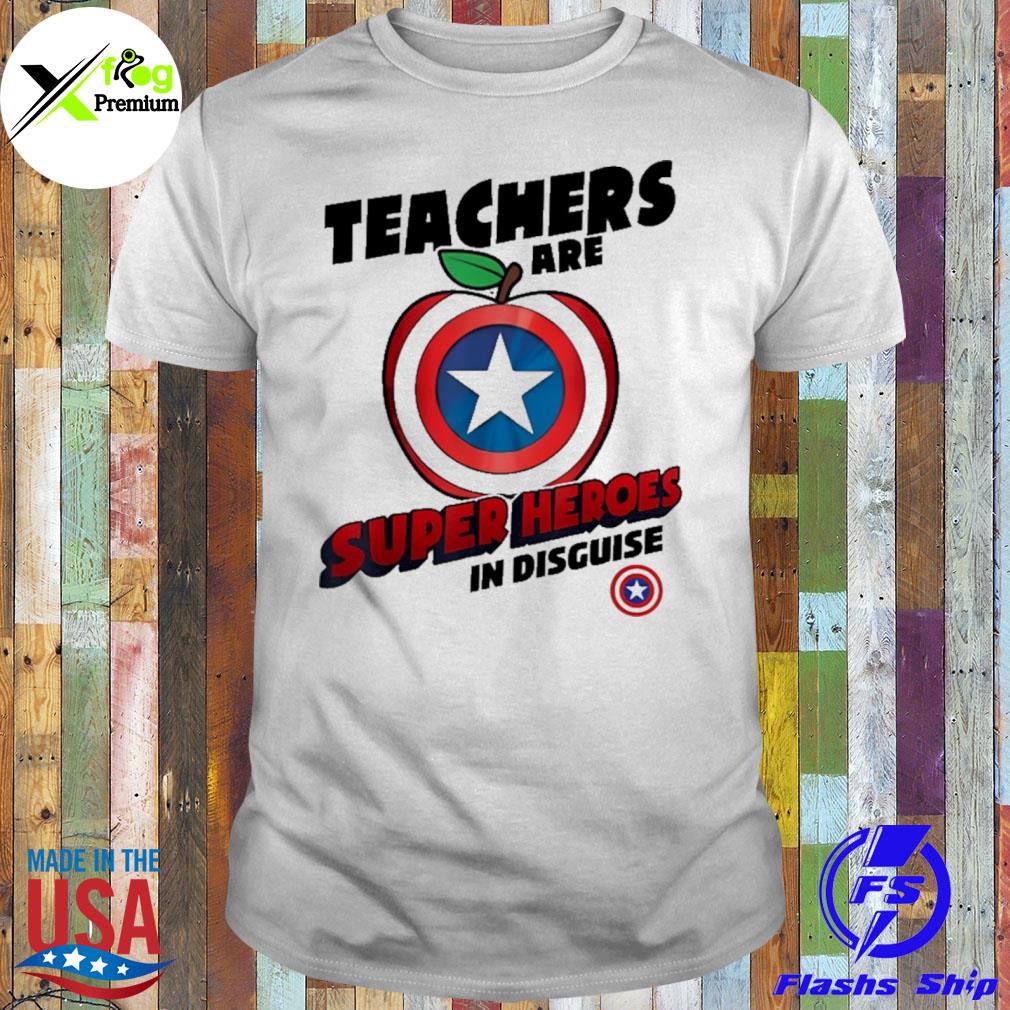 Teachers are superheroes in disguise shirt