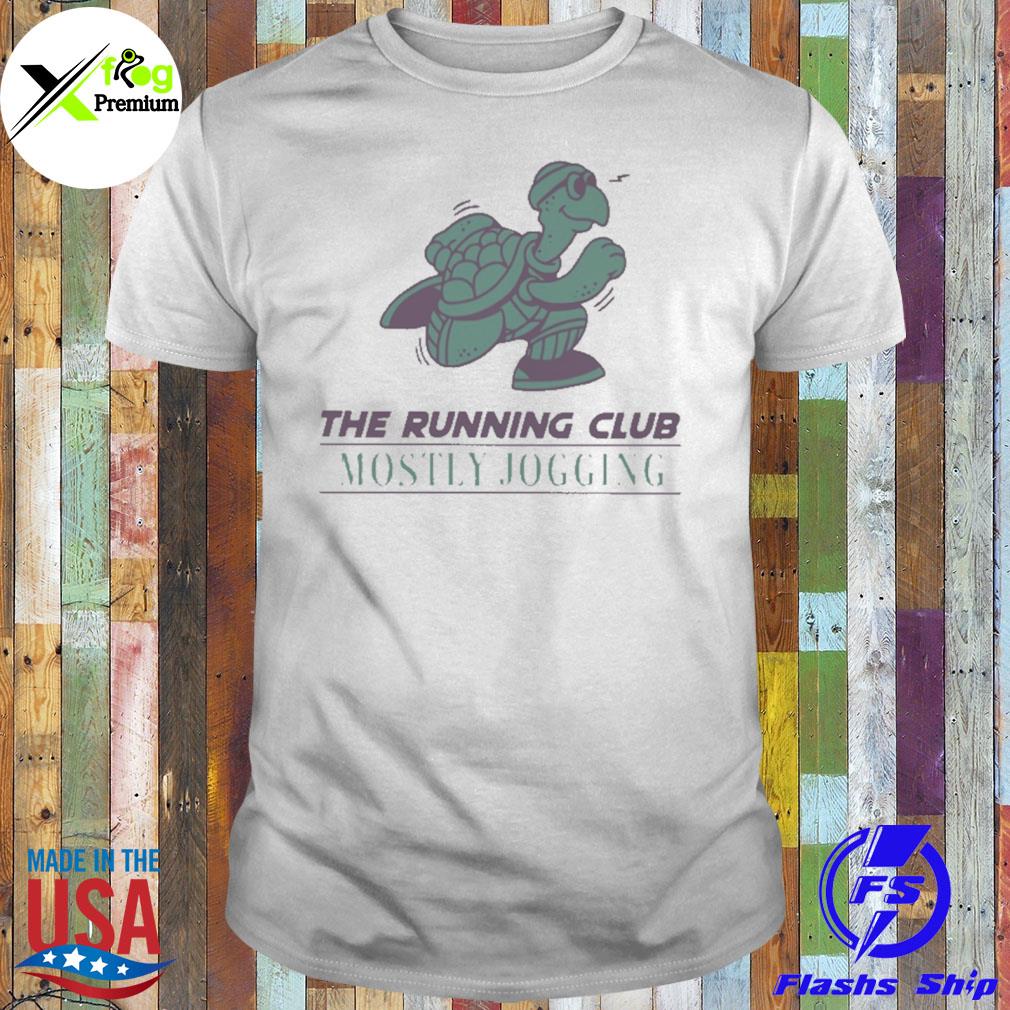 Turtle the running club mostly jogging shirt