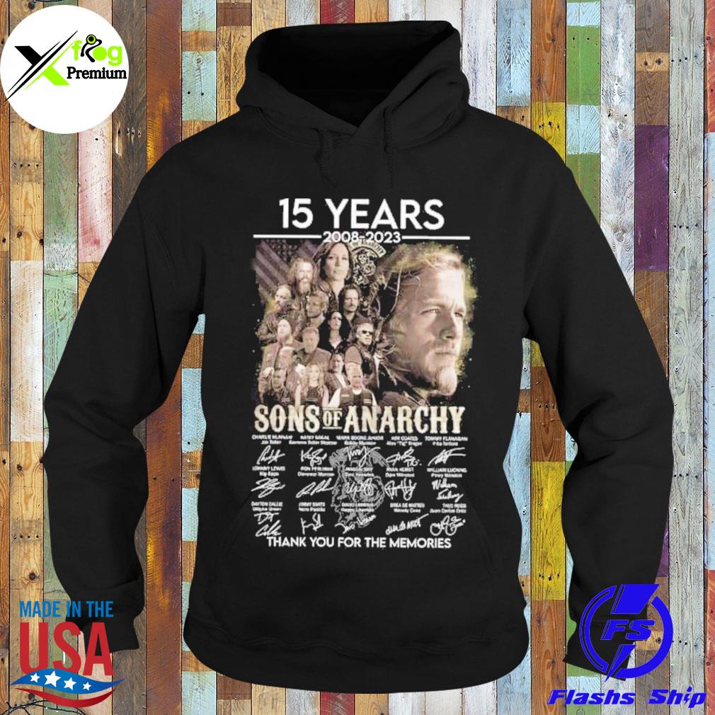 15 years 2008 2023 sons of anarchy thank you for the memories s Hoodie