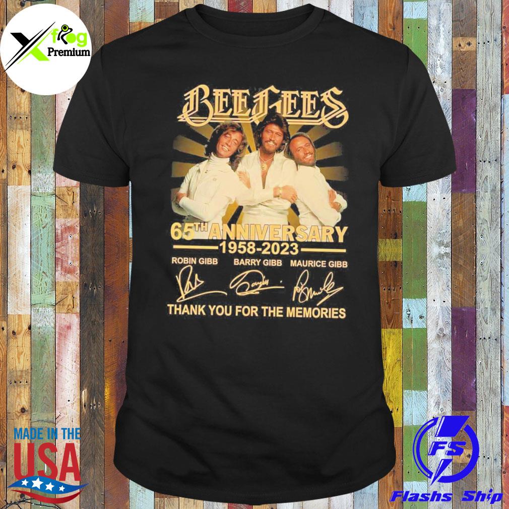 Beegees 65th anniversary thank you for the memories shirt