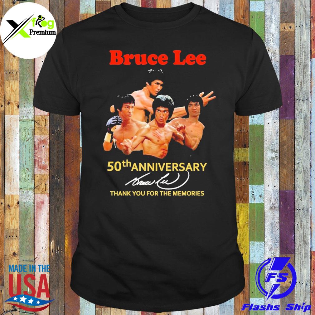 Bruce lee 50th anniversary thank you for the memories shirt