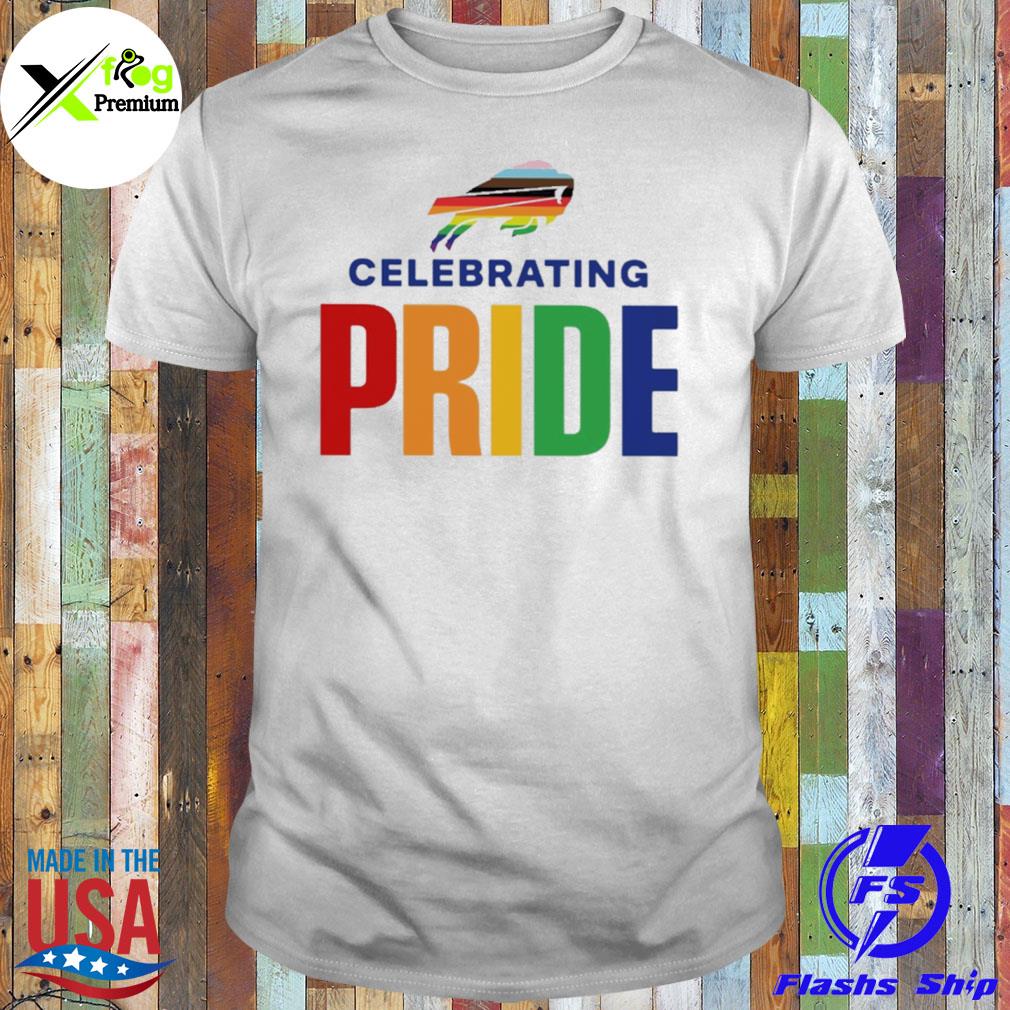 Buffalo celebrating pride shirt